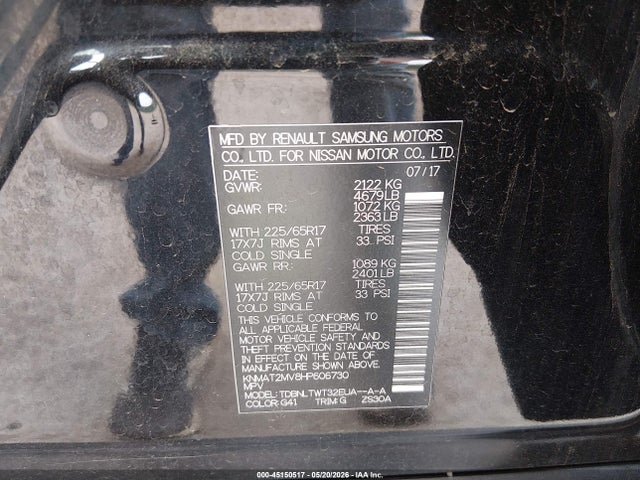 Nissan Rogue Sv