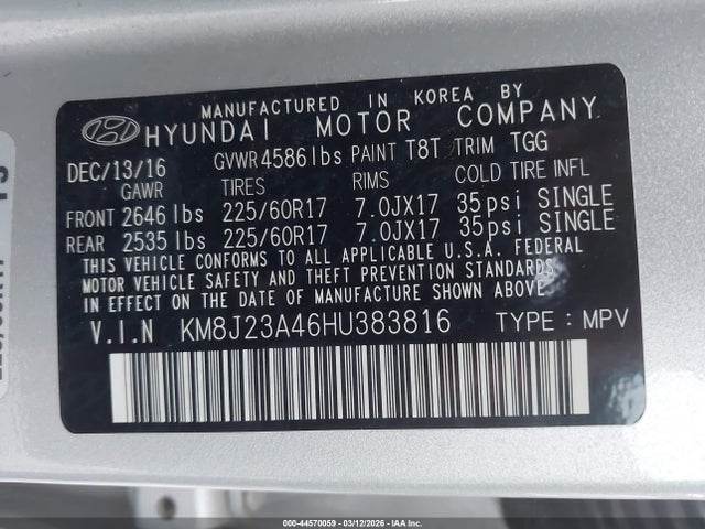 Hyundai TUCSON Se