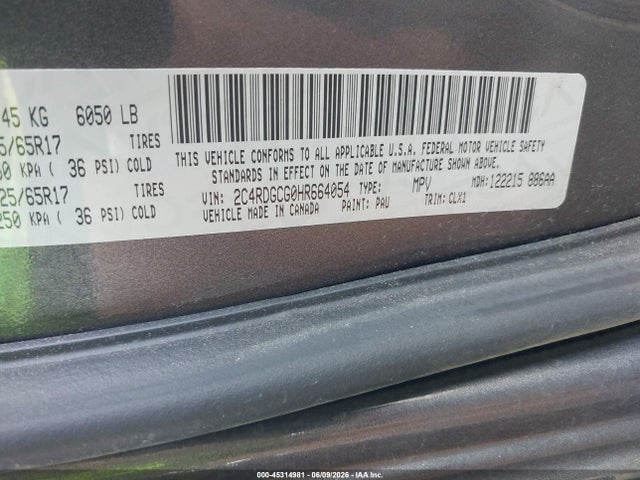 Dodge Grand Caravan Sxt