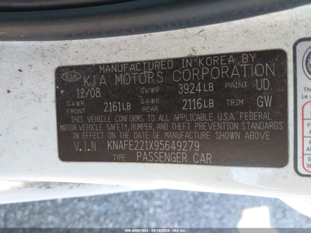 Kia Spectra Lx