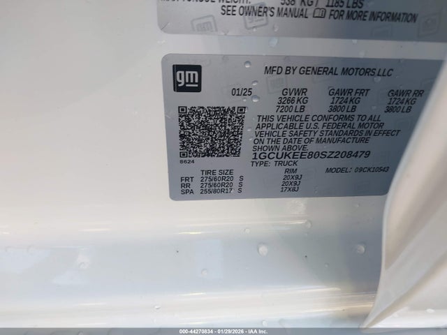 Chevrolet Silverado 1500 4wd  Short Bed Rst