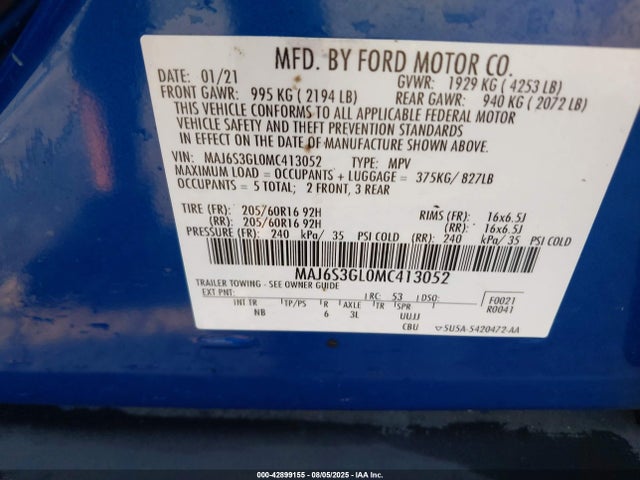 Ford EcoSport Se