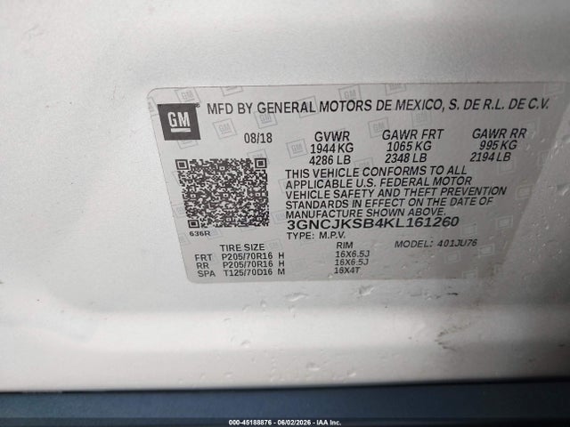 Chevrolet Trax Ls