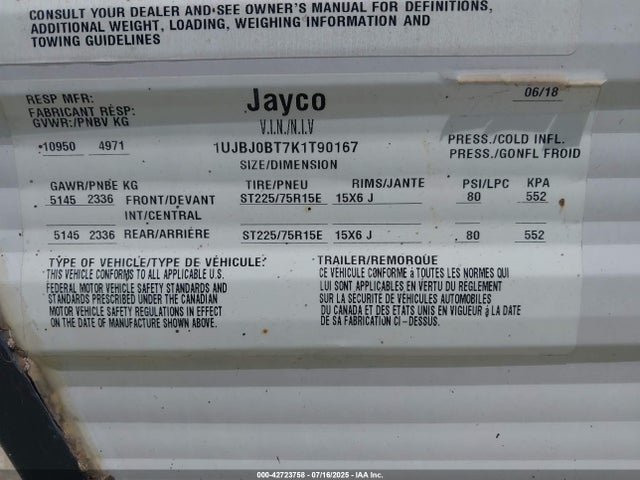Jayco 36ft M 31 Qbds