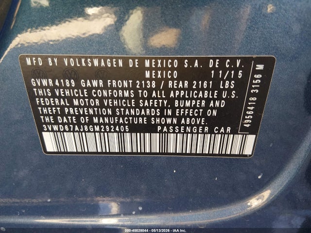Volkswagen Jetta 1.4t Se