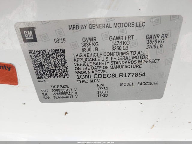 Chevrolet Tahoe 2wd Commercial Fleet