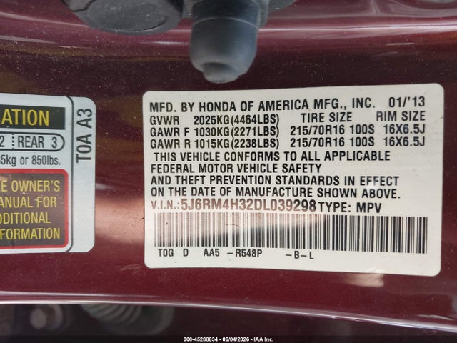 Honda CR-V Lx