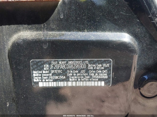 Subaru Crosstrek 2.0i Premium