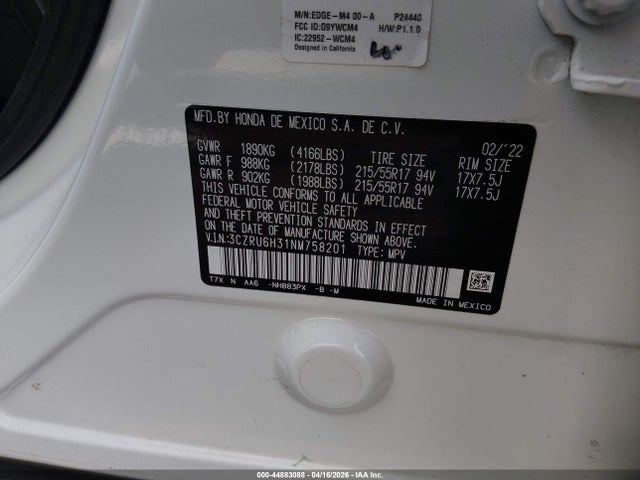 Honda HR-V Awd Lx