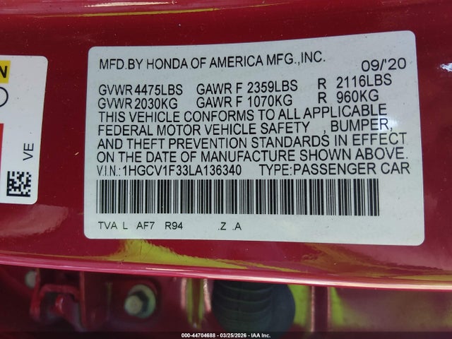 Honda Accord Sport