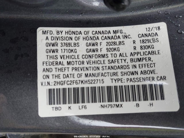 Honda Civic Lx