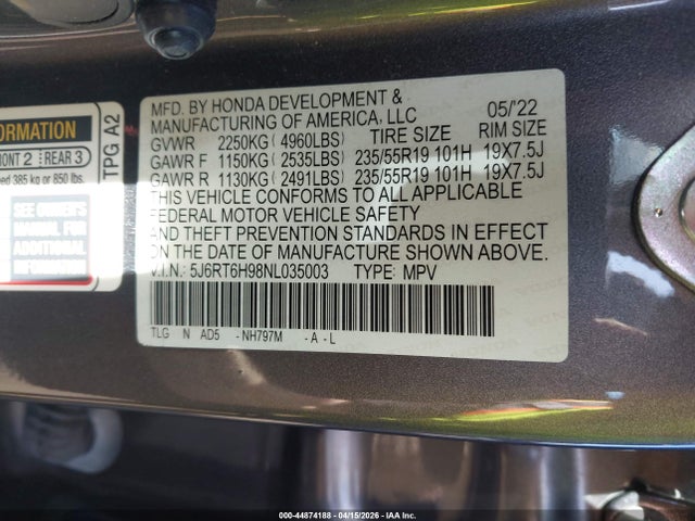 Honda CR-V Hybrid Touring