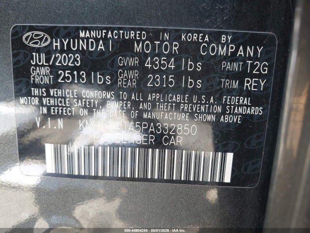 Hyundai SONATA Sel