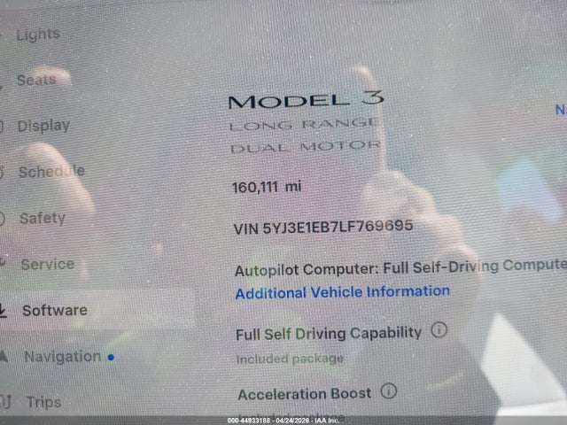 Tesla Model 3 Long Range Dual Motor All-wheel Drive