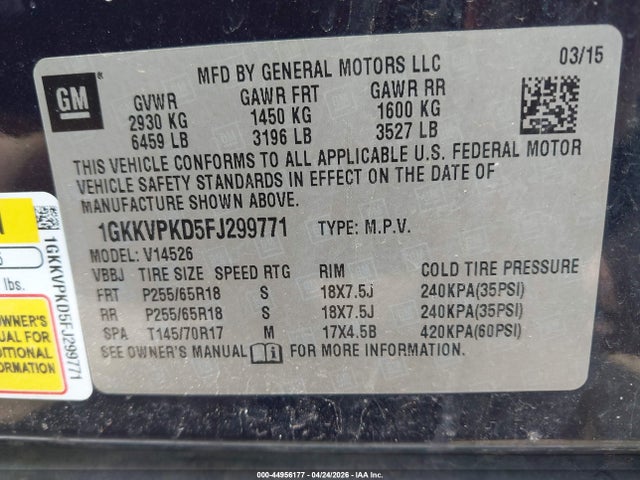 GMC Acadia Sle-2