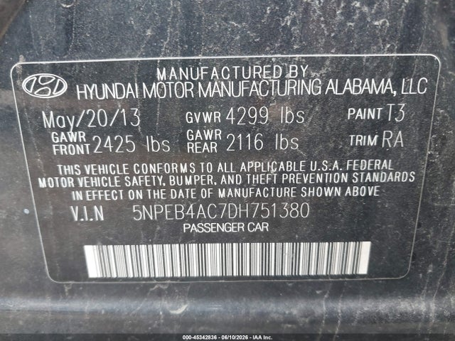 Hyundai SONATA Gls