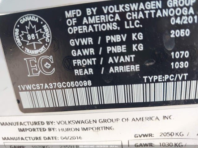 Volkswagen Passat