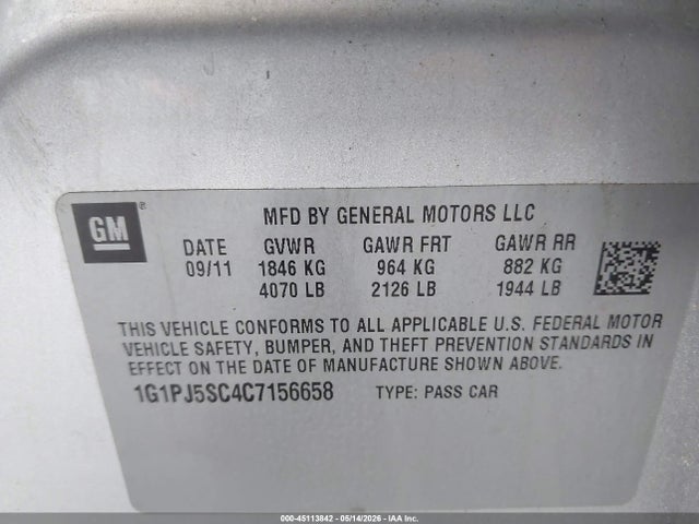 Chevrolet Cruze Eco