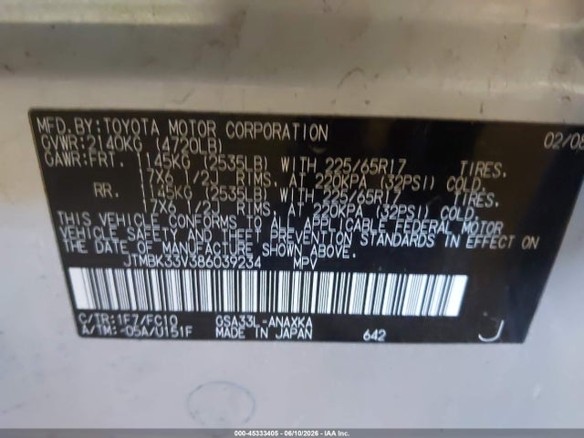 Toyota RAV4 Base V6