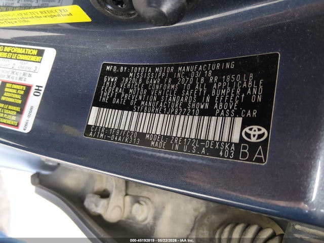 Toyota Corolla Se