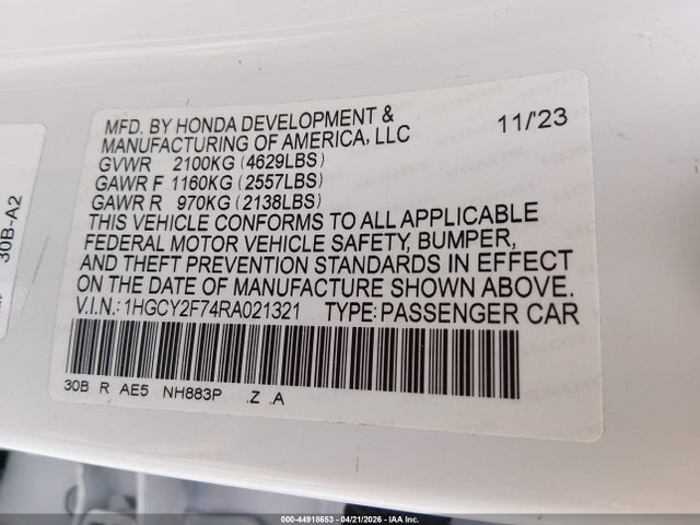 Honda Accord Sport-l