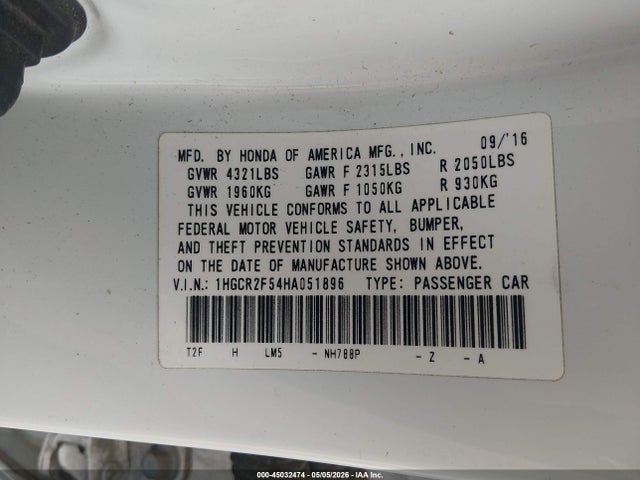 Honda Accord Sport
