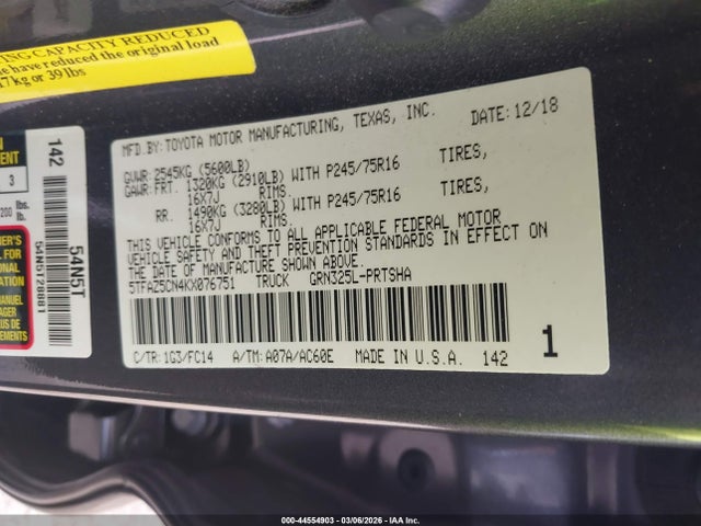 Toyota Tacoma Sr5 V6