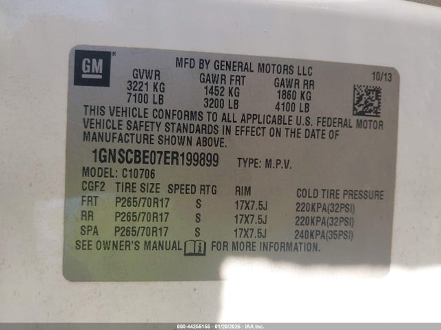Chevrolet Tahoe Lt