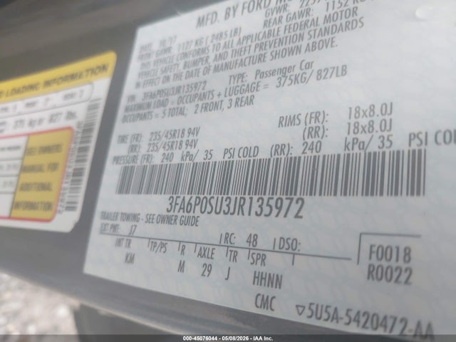Ford Fusion Titanium