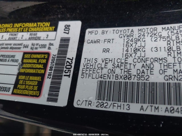 Toyota Tacoma Base V6