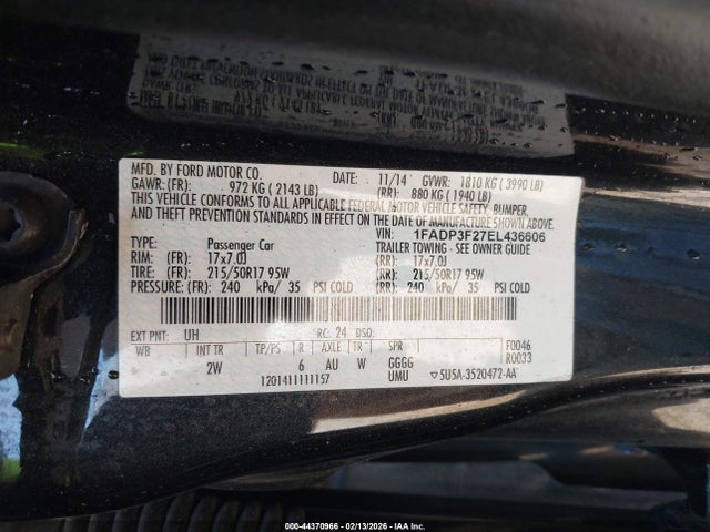 Ford Focus Se