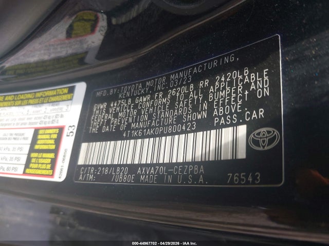 Toyota Camry Xse