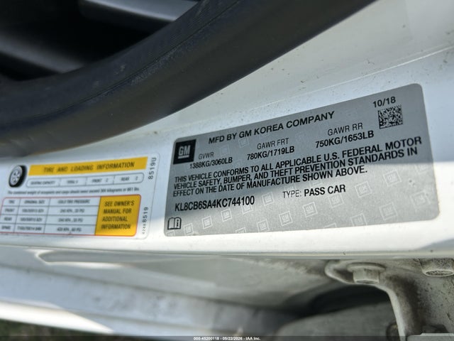 Chevrolet Spark Ls Cvt