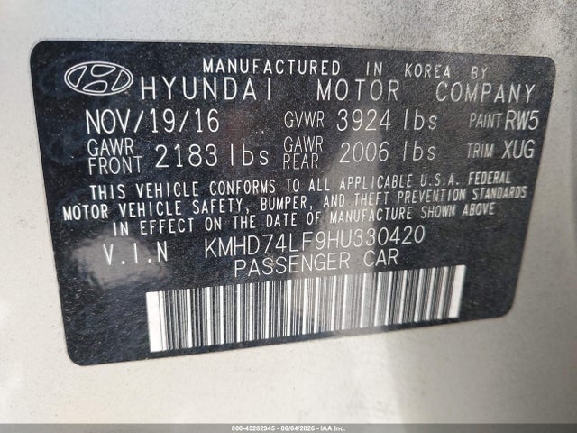 Hyundai ELANTRA Se