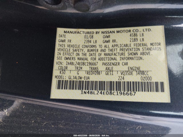 Nissan Altima 3.5 Se