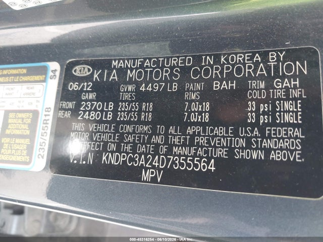 Kia Sportage Ex