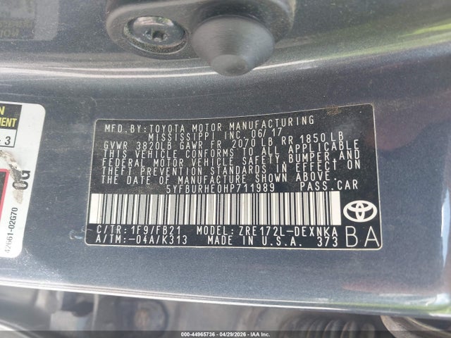 Toyota Corolla Le