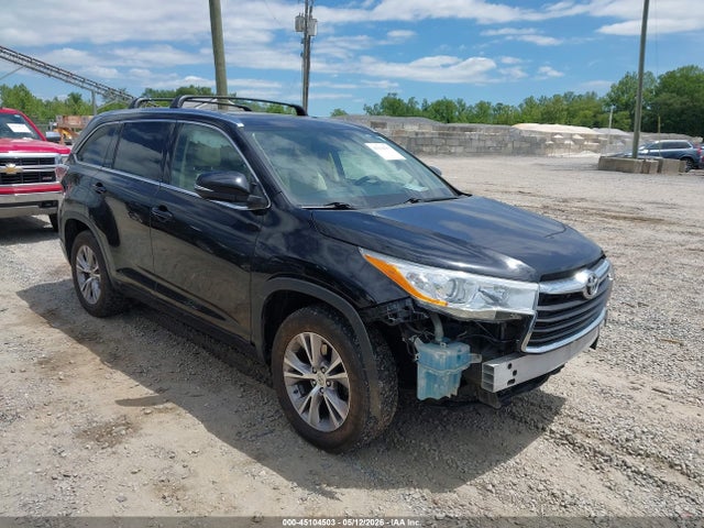 Salvage Toyota Highlander Image