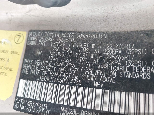 Toyota Highlander V6