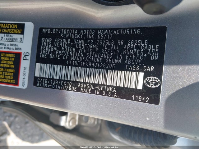 Toyota Camry Le