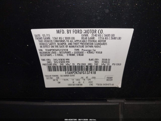 Ford Taurus Sho