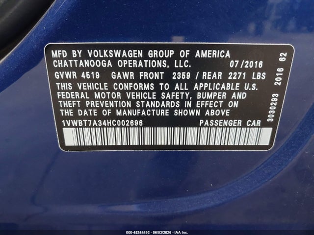 Volkswagen Passat 1.8t Se