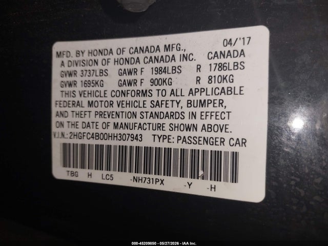 Honda Civic Lx-p