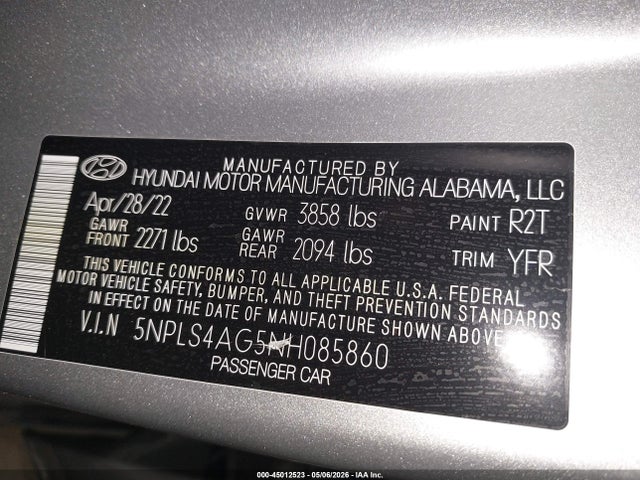 Hyundai ELANTRA Sel