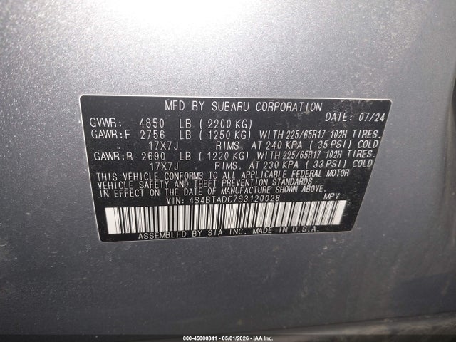 Subaru Outback Premium