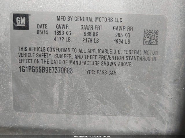 Chevrolet Cruze Ltz
