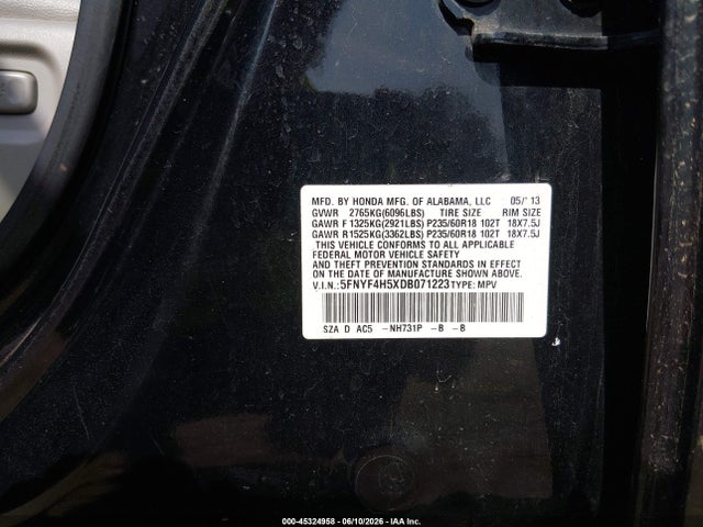 Honda Pilot Ex-l