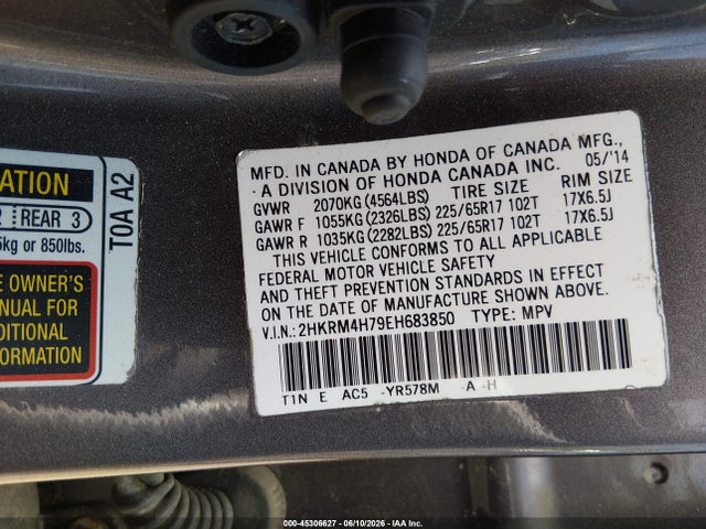 Honda CR-V Ex-l