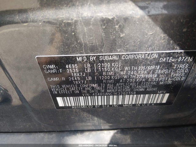 Subaru Outback 2.5i Limited