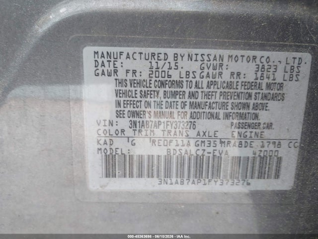 Nissan Sentra S
